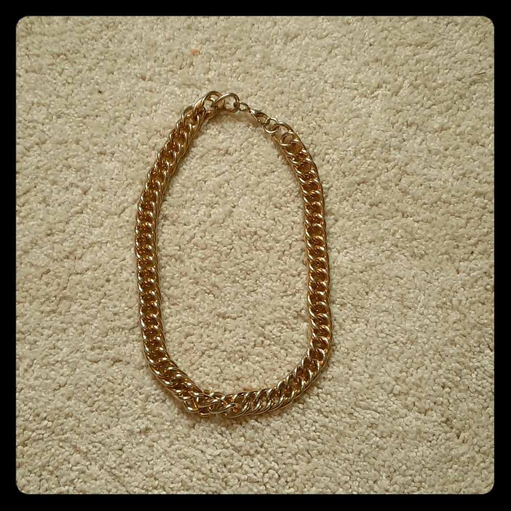 Small real gold plated chain